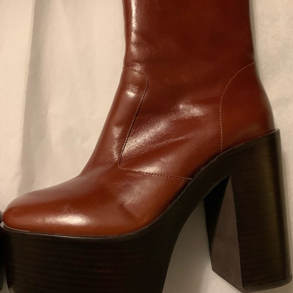 Jeffery Campbell Mexique Big Platform Ankle Boot - Picture 3 of 17